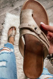 Woman Casual Flat Flops Sandals