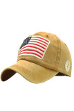 American Flag Pure Cotton Cap MOQ3pcs