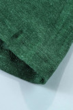 Green Lace Knit Tank