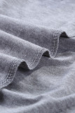 Gray Lace Knit Tank