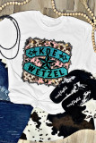 Koe Wetzel Print Graphic Tees for Women UNISHE Wholesale Short Sleeve T shirts Top