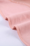 Pink Wash Fleece Pullover Sweatshirt