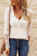 Apricot Lace Button Slim-fit Knitted Cardigan