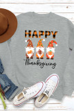Thanksgiving Print O-neck Long Sleeve Sweatshirts Women UNISHE Wholesale