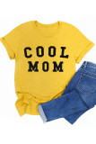 COOL MOM Print Graphic Tees for Women UNISHE Wholesale Short Sleeve T shirts Top