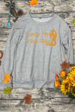 Halloween Day Print O-neck Long Sleeve Sweatshirts Women UNISHE Wholesale