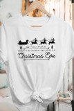 Merry Christmas Printed Graphic Tees for Women UNISHE Wholesale Short Sleeve T shirts Top