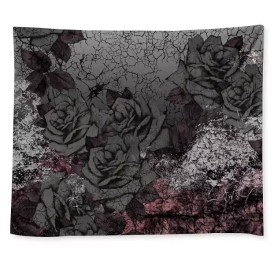 CozyMy Cemetery Of Roses Wall Tapestry