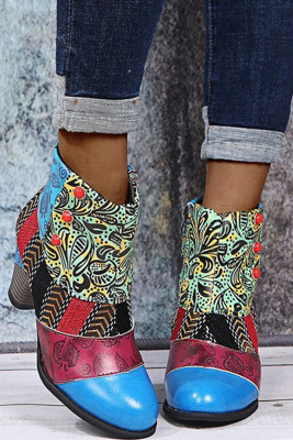 Boho Chunky Heeled Boots Women Unishe Wholesale