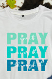 Pray Print O-neck Long Sleeve Sweatshirts Women UNISHE Wholesale