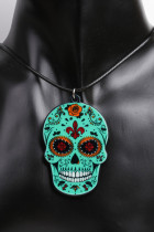 Halloween Skull Decor Necklace Pendant Unishe Wholesale MOQ 5pcs