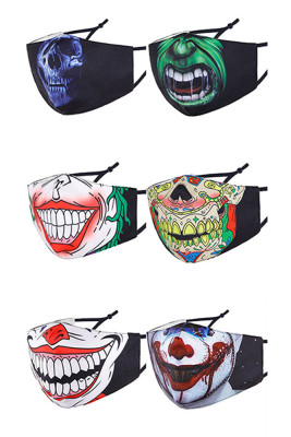Halloween Pattern Print Mask Unishe Wholesale MOQ5pcs