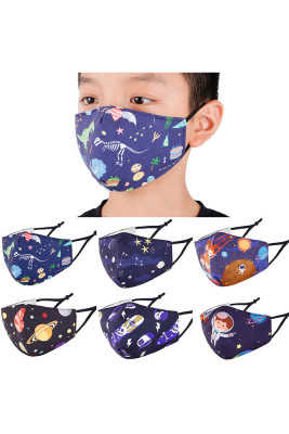 Galaxy Print Kid's Mask Unishe Wholesale MOQ5pcs