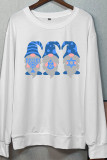 Hanukkah/Chanukah  Print O-neck Long Sleeve Sweatshirts Women UNISHE Wholesale