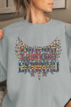 LYNYRD SKYNYRD Print O-neck Long Sleeve Sweatshirts Women UNISHE Wholesale