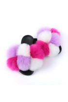Colorful Fluffy Home Slippers Unishe Wholesale