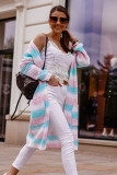 Pink Ombre Duster Cardigan with Pockets