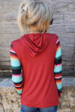Pockets Striped Sweatshirts Women Unishe Wholesale