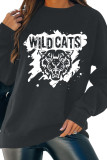 Wildcats Wildcat Print O-neck Long Sleeve Sweatshirts Women UNISHE Wholesale