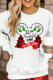 It’s The Most Wonderful Time Of The Year Christmas Print Long Sleeves Top Unishe Wholesale