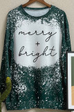 Merry + Brigh Print Long Sleeves Top Unishe Wholesale