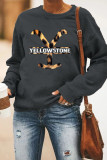 Yellowstone Crew Neck Long Sleeves Tops Unishe Wholesale