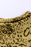 Animal Mixed Printed Long Sleeve Knit Top