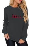 Valentine Love Pullover Long Sleeve Sweatshirt Women Unishe Wholesale
