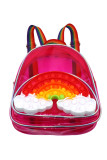 POP IT Push Bubble Transparent Rainbow Bag Backpack Unishe Wholesale MOQ 5PCS
