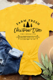 Farm Fresh Christmas Trees Graphic Tee UNISHE Wholesale