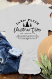 Farm Fresh Christmas Trees Graphic Tee UNISHE Wholesale