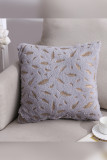 Gold Stamping Feathers Plush Sofa Pillowcase Pillowslip Unishe Wholesale