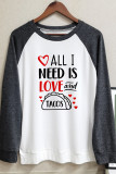 All I Need Is Love And Tacos Long Sleeves Top Women Unishe Wholesale