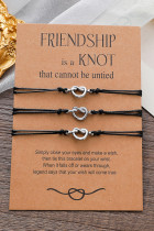 Stainless Steel Friendship Knot Braided Bracelets Unishe Wholesale MOQ 5pcs