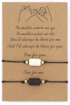 Pelelith Couples Braided Bracelets Unishe Wholesale MOQ 5pcs