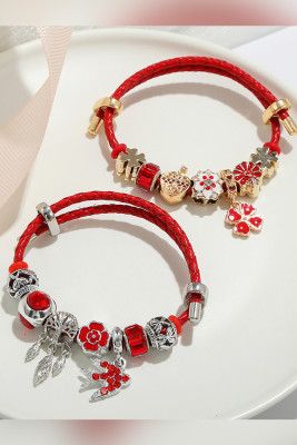 Valentine's Day New Year's Red Bracelet Unishe Wholesale MOQ 5PCS