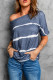 Tie-dye Print Loose T-shirt