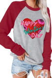 Valentines Day Love Print Long Sleeves Top Women Unishe Wholesale