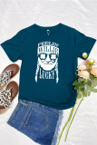 Lucky Letter Printed Tees for Women UNISHE Wholesale