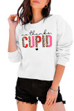 No Thanks Cupid Print Pullover Longsleeve Sweatshirt Unishe Wholesale