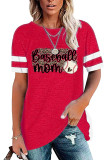 Baseball Mom Leopard Graphic Tees for Women UNISHE Wholesale