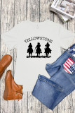 Yellowstone Cowboy Printed Short Sleeve Graphic Tee Unishe Wholesale