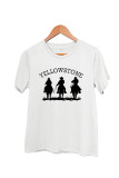 Yellowstone Cowboy Printed Short Sleeve Graphic Tee Unishe Wholesale