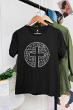 Cross With Words Easter Christian Short Sleeve Graphic Tee Unishe Wholesale