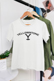 Yellowstone Print Short Sleeve Graphic Tee Unishe Wholesale