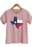 Texas Flag Short Sleeve Graphic Tee Unishe Wholesale