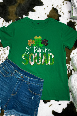 St. Patrick's Short Sleeve Graphic Tee UNISHE Wholesale