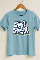 Hey Honey Retro Bee Short Sleeve Graphic Tee Unishe Wholesale