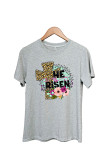 He Is Risen Easter Short Sleeve Graphic Tee Unishe Wholesale