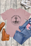 Rooted In Christ Bible Verse Colossians 27 Short Sleeve Graphic Tee Unishe Wholesale